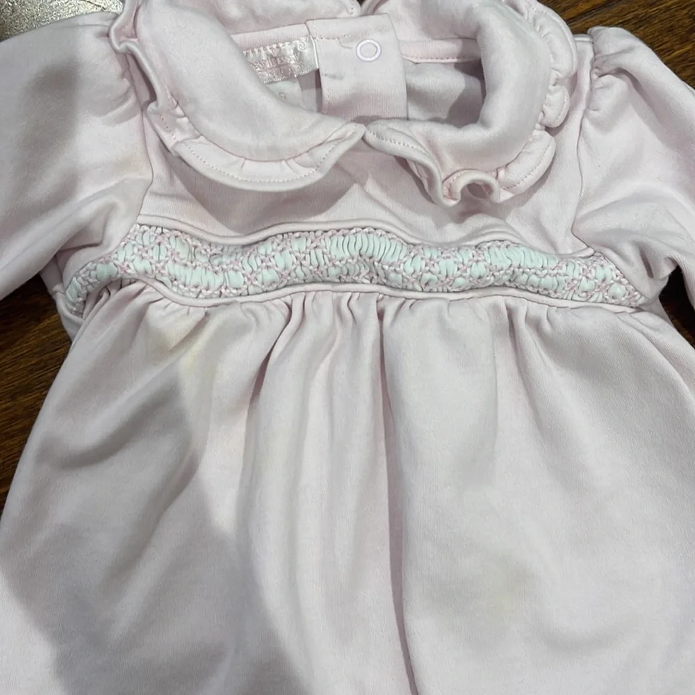 Kissy Kissy Pink Ruffled Kids Dress - Picture 2 of 3